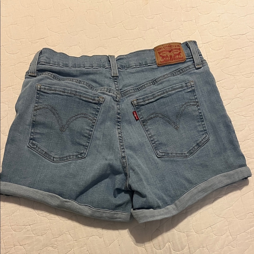 Levi's Women’s 29” Denim Blue Jean Shorts